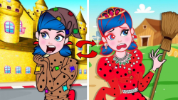 ایده های کارتونی لیدیباگ  پولد...