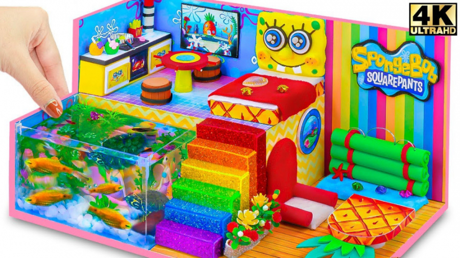 آموزش ساخت خانه باب اسفنجی ، آ...