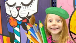 ناستیا و آموزش نقاشی