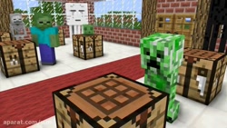 انیمیشن ماینکرافت مدرسه ی هیول...