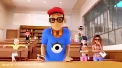 دختر کفشدوزکی و گربه سیاه