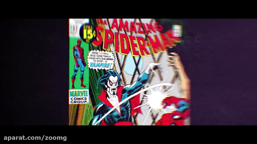 ویدیو جدید فیلم Morbius با محوریت معرفی ضدقهرمان جدید مارول زمان62ثانیه