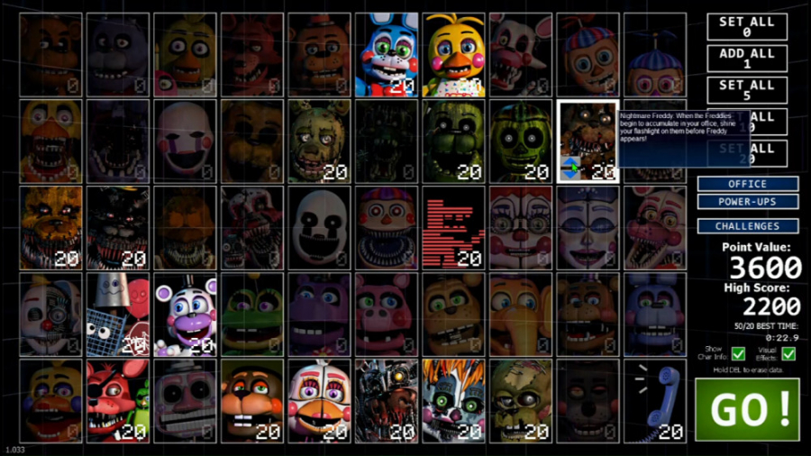 Fnaf Ucn Ultimate Custom Night 4111