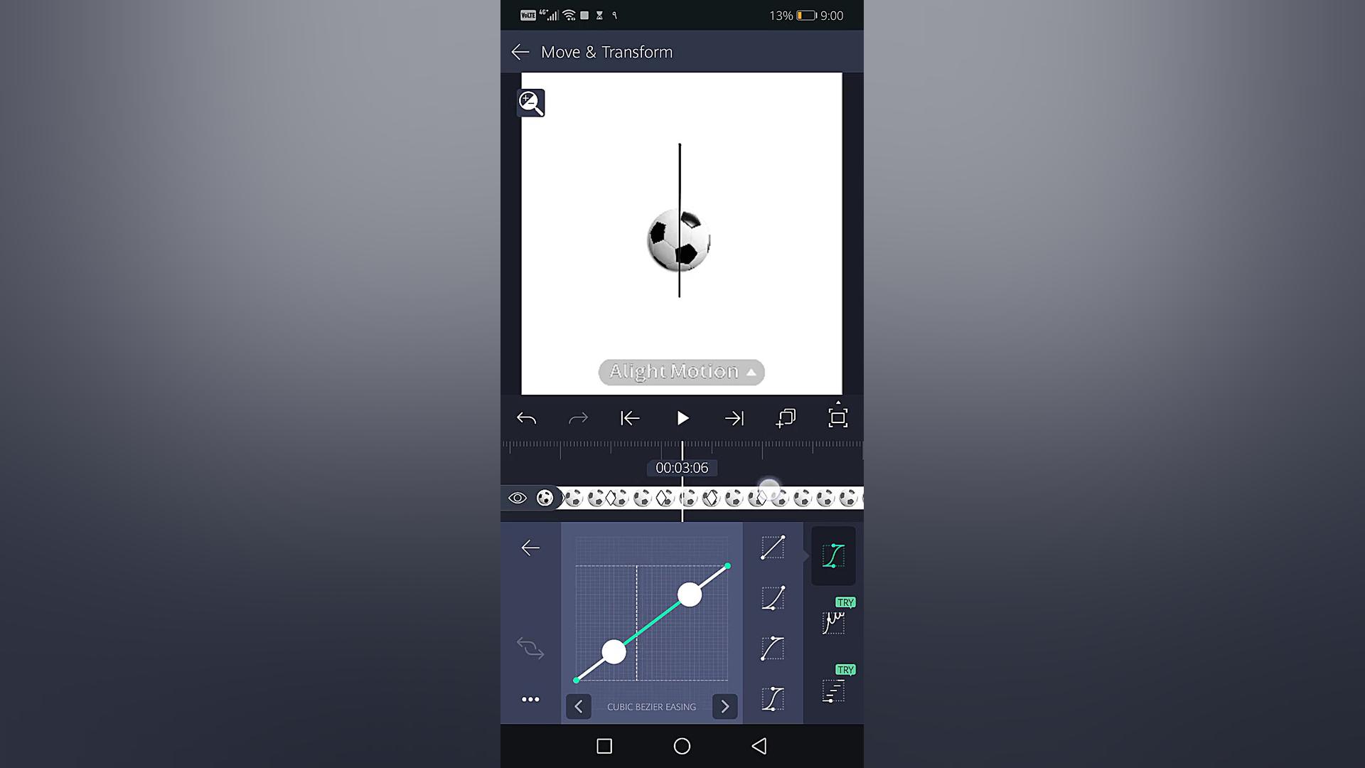 توضیح دو تا از قسمت های تقریباً بی نام و نشون تو برنامه ی alight motion موزیک