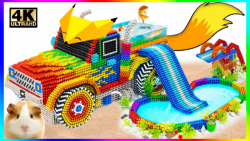 ساخت کاردستی جالب ، وانت فاکس...