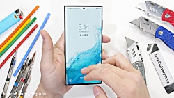 تست مقاومت گلکسی S22 اولترا