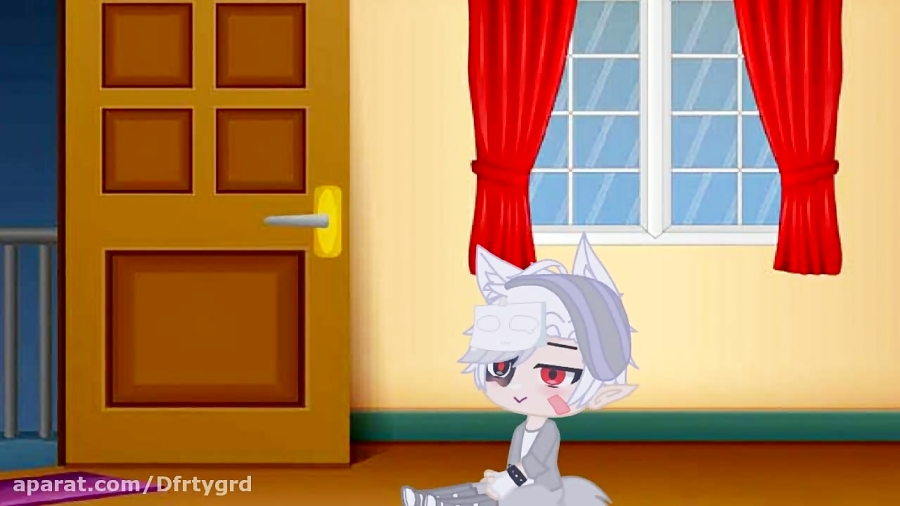 نشته ام به در نگاه میکنم