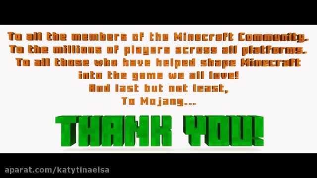 "Thank You!" - A Minecraft Parody
