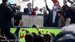ببینید | ترکی حرف زدن احمدی نژاد در جمع مردم پارس آباد