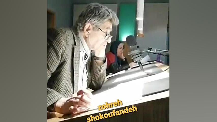پشت صحنه دوبله فیلم .. زهره شکوفنده .. منوچهر والی زاده زمان60ثانیه