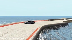 چالش خنده دار در بازی BeamNG.Drive