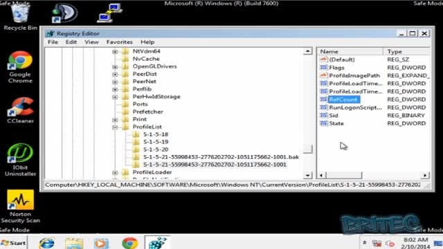 خطای User profile service failed the logon مجید کریمی