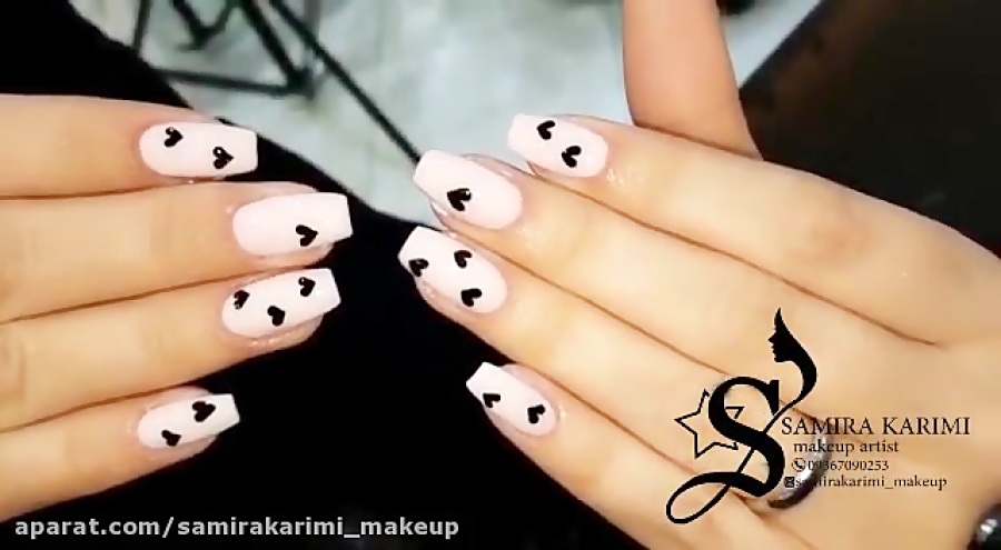 نمونه کاشت ناخن