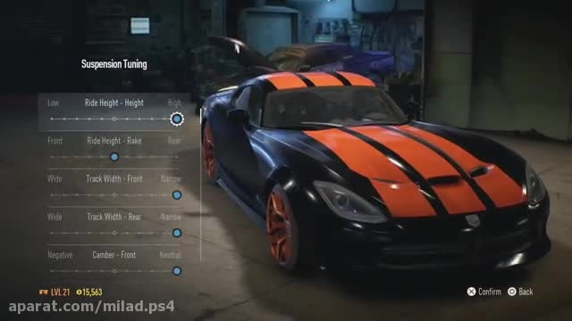 NEED FOR SPEED 2015 ps4 game play