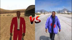 Khaby lame GTA SA در مقابل GTA...