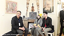کافه خبر وگپ وگفت با هنرمندان گروه هنری سارا فرساد درگالری انتظامی (۲)