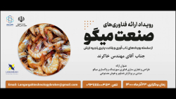 ارائه طراحی و تجاری سازی فناوری سورتینگ و پاکسازی میگو ارائه طراحی و تجاری سازی فناوری سورتینگ و پاکسازی میگو