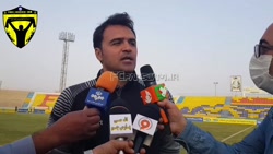 صحبت های سرمربی پارس جنوبی جم پس از تساوی مقابل استقلال ملاثانی
