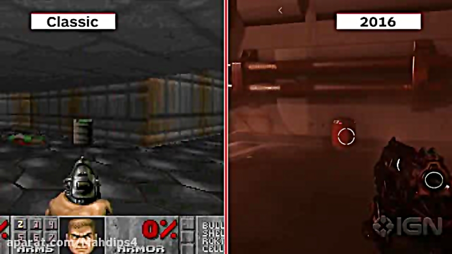 Doom 1996 vs. Doom 2016 Graphics