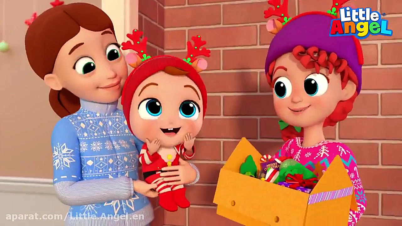 Who's_At_The_Door_Christmas_Edition_Little_Angel_Kids_Songs__Nursery زمان226ثانیه