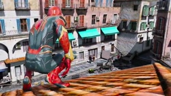 مبارزه مرد عنکبوتی با HOBGOBLIN در GTA5