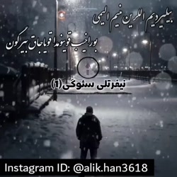 نیفرتلی سئوگی دکلمه ترکی علی م...