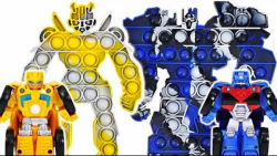 اسباب بازی عروسک ربات های تبدی...