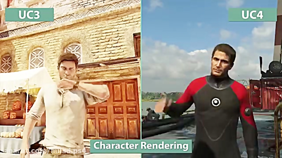 Uncharted 4 PS4 vs. Uncharted 3 PS3 Graphics Comparison