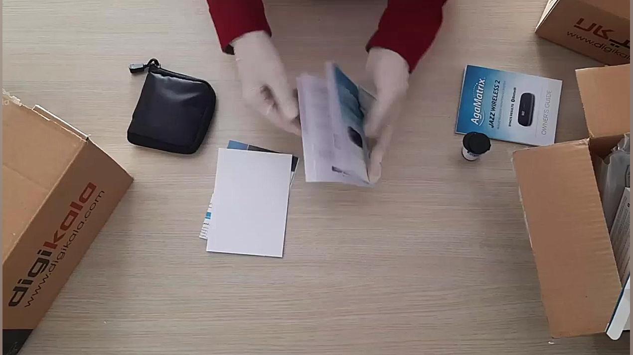 تجربه خرید دستگاه تست قند خون آگاماتریکس مدل AgaMatrix Jazz Wireless 2 به همراه کنه وست