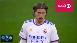 خلاصه بازی رئال مادرید و پاریس...