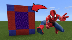 پورتال مرد عنکبوتی در ماینکرفت...