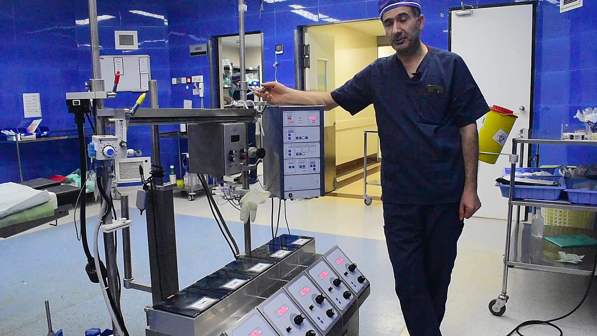 دستگاه قلب و ریه مصنوعی شکر پنیر