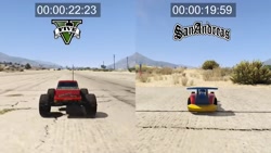 مسابقه ماشین های کنترلی در GTA5