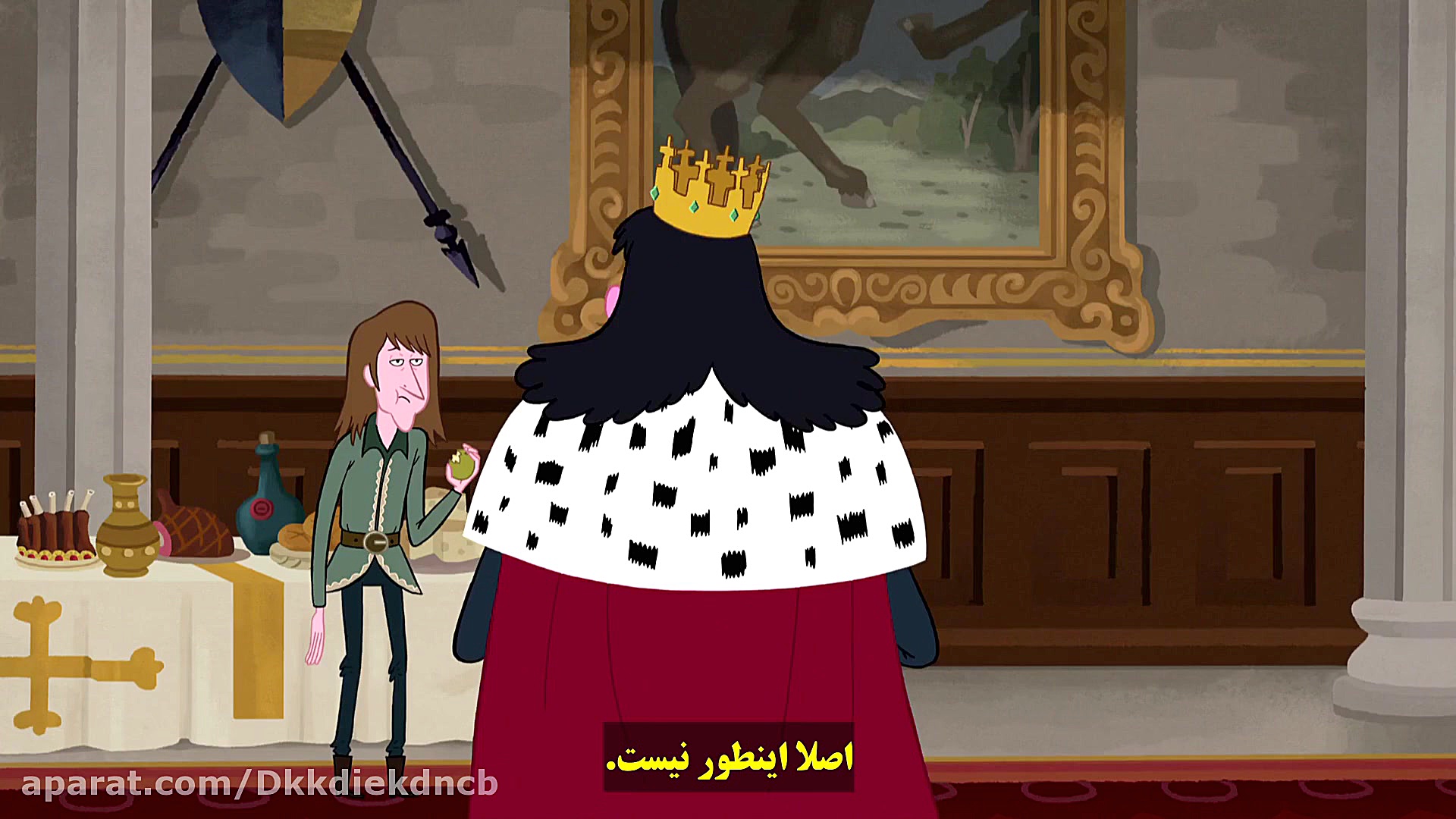 انیمیشن زنده باد سلطنتی ها با زیرنویس فارسی Long Live the Royals 2014 قسمت 1 زمان525ثانیه