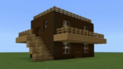 ساخت خانه مدرن و بسیار راحت در بازی ماینکرافت|ماین کرافت|مای کرافت