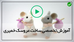 آموزش تخصصی ساخت عروسک خمیری-عروسک سازی -  آموزش ساخت اسکلت