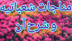 مناجات شعبانیه و شرح یک فراز بسیار زیبای آن_توضیحات رابخونید