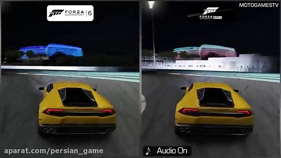 مقایسه Forza 6 و Forza 6 Apex - پرشین گیم