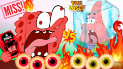 چالش اسمر فود باب اسفنجی  سرد...