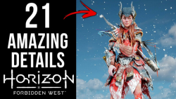 21 جزئیات شگفت انگیز بازی هورایزن غرب ممنوعه - Horizon Forbidden West