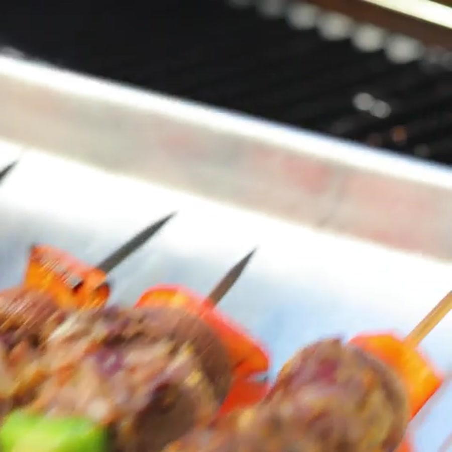 Steak Sandwich Kabobs