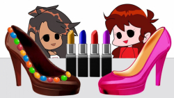 چالش غذا  میکاپ خوراکی  اف ان...