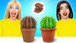 چالش فان خوردن غذای واقعی در ب...