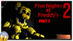 گیم پلی ترسناک Five Night at Freddy 2 ( سکته کردم !!! ) PART 2 با حمیدرضامکسر...