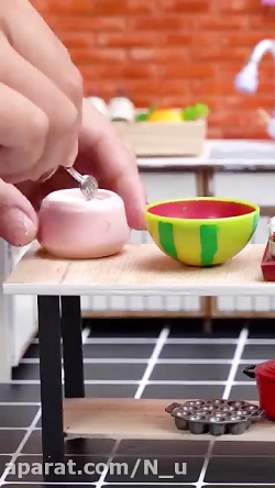 کیک پزی مینیاتوری