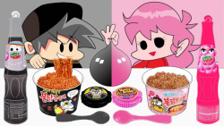 چالش غذا بلک پینک  فرایدی نایت...