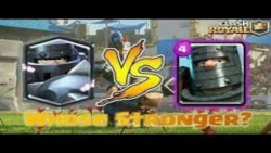 Clash Royale - Mega Knight Charge attack vs Dark Prince River Jump