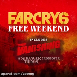 تریلر رویداد کراس اور بازی Far Cry 6 با Stranger Things