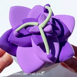 اسلایم شکل گل