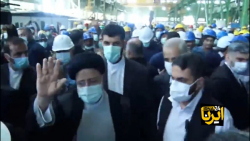 بازدید رئیس جمهوری از مجتمع فولاد جهانآرای خوزستان بازدید رئیس جمهوری از مجتمع فولاد جهانآرای خوزستان